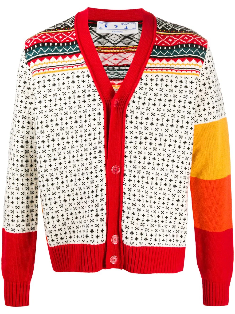 cross stitch pattern cardigan - 1