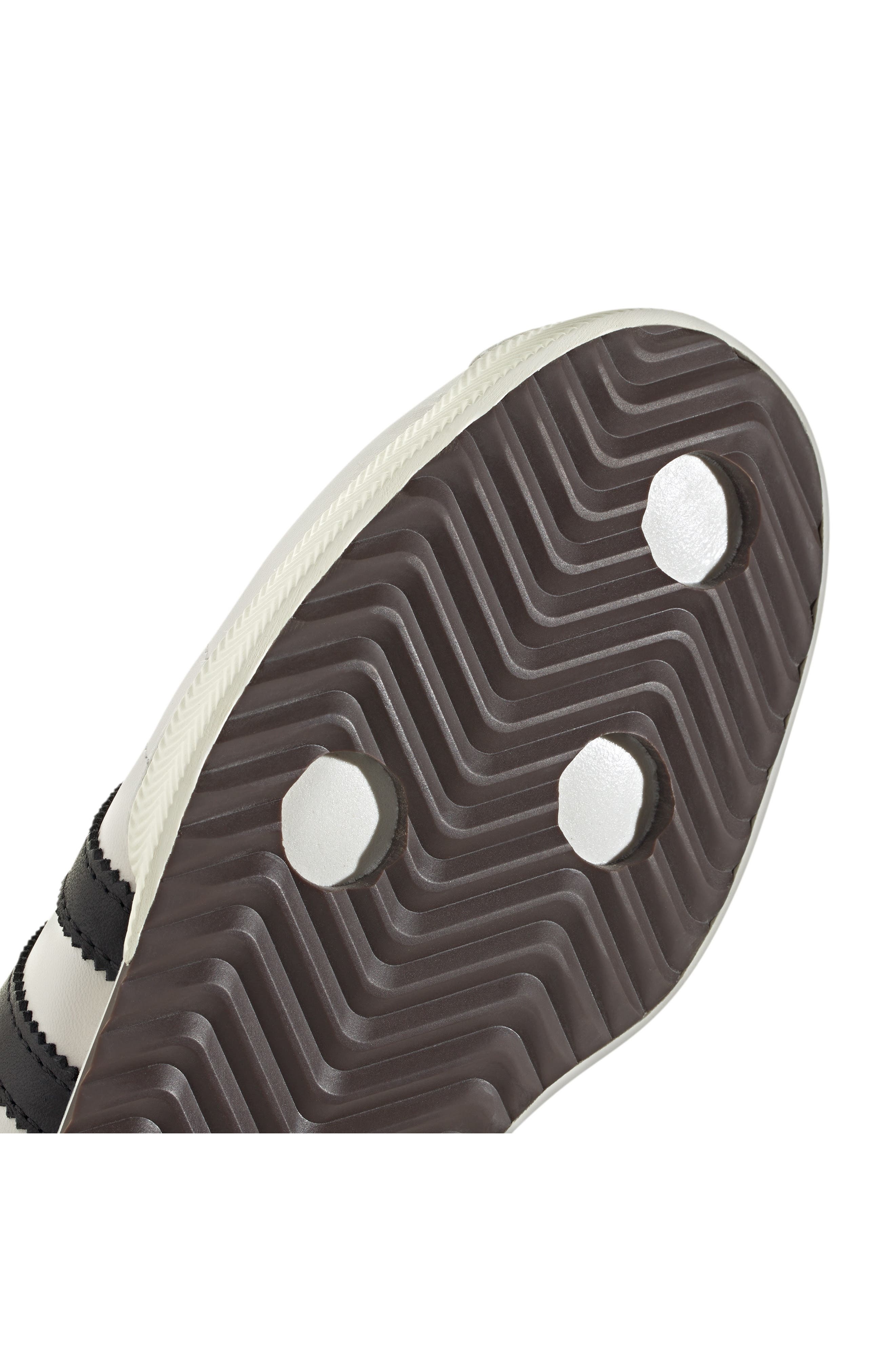 adidas Samba 62 Sneaker in Cloud White/Black/Brown at Nordstrom - 8