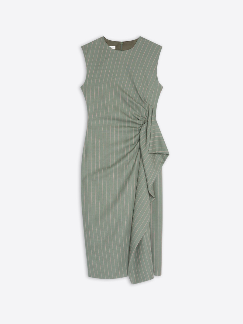 FITTED DRAPED DRESS 1
