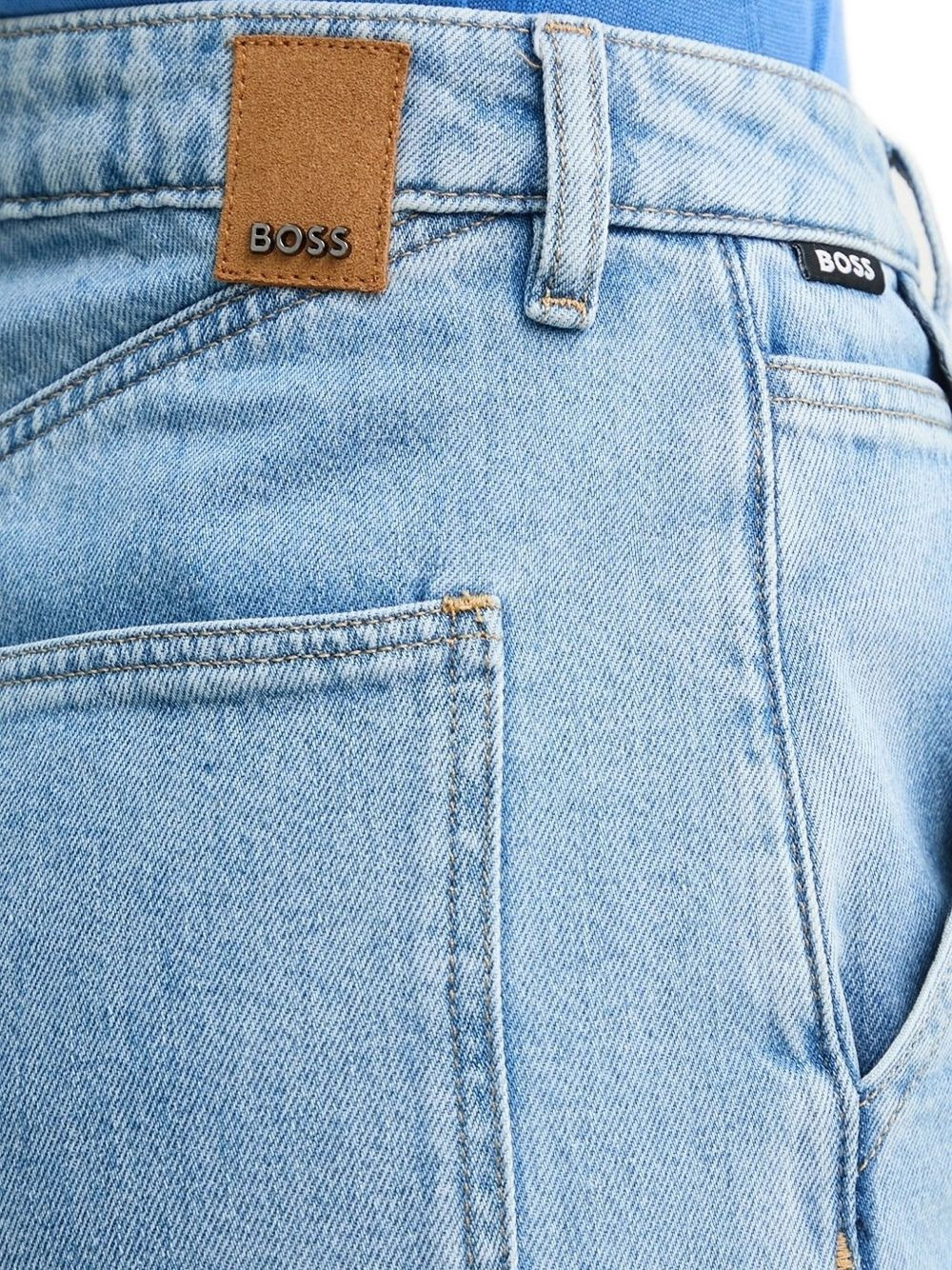 cropped raw-cut jeans - 3