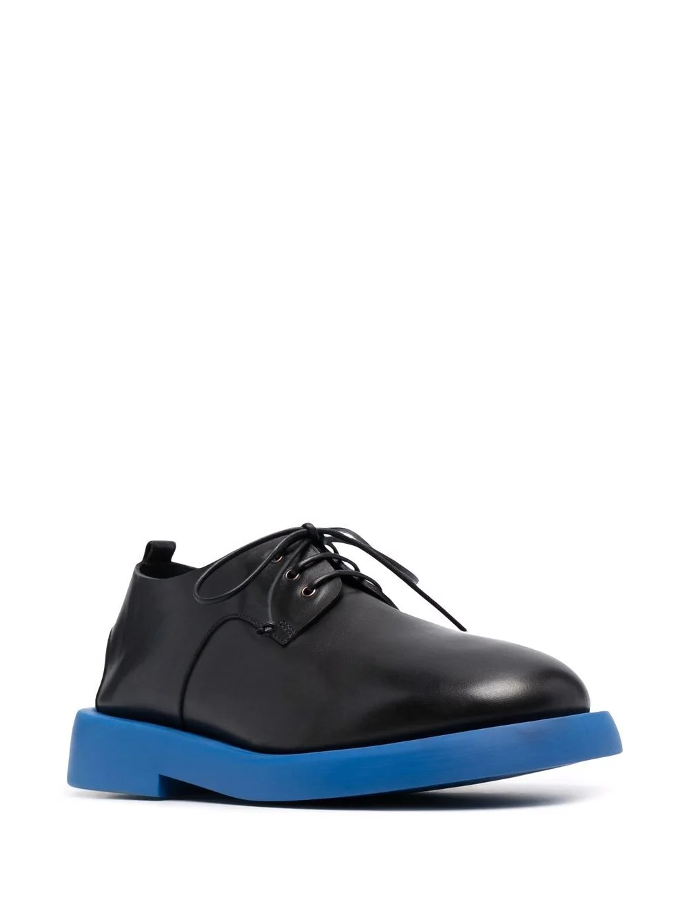 contrast-sole Derby shoes - 2