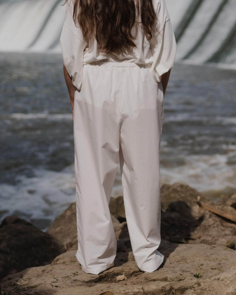 BASERANGE Ole Pants - Organic Cotton Poplin outlook