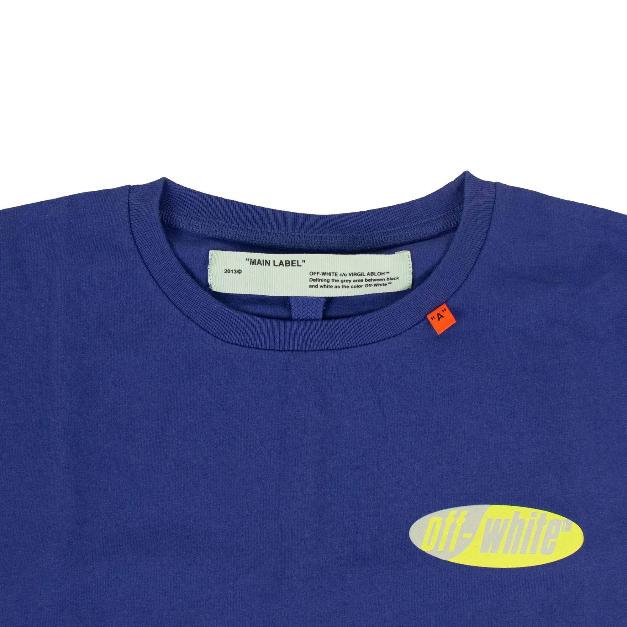 Off-White Arrow Graphic Print T-Shirt 'Blue' - 3