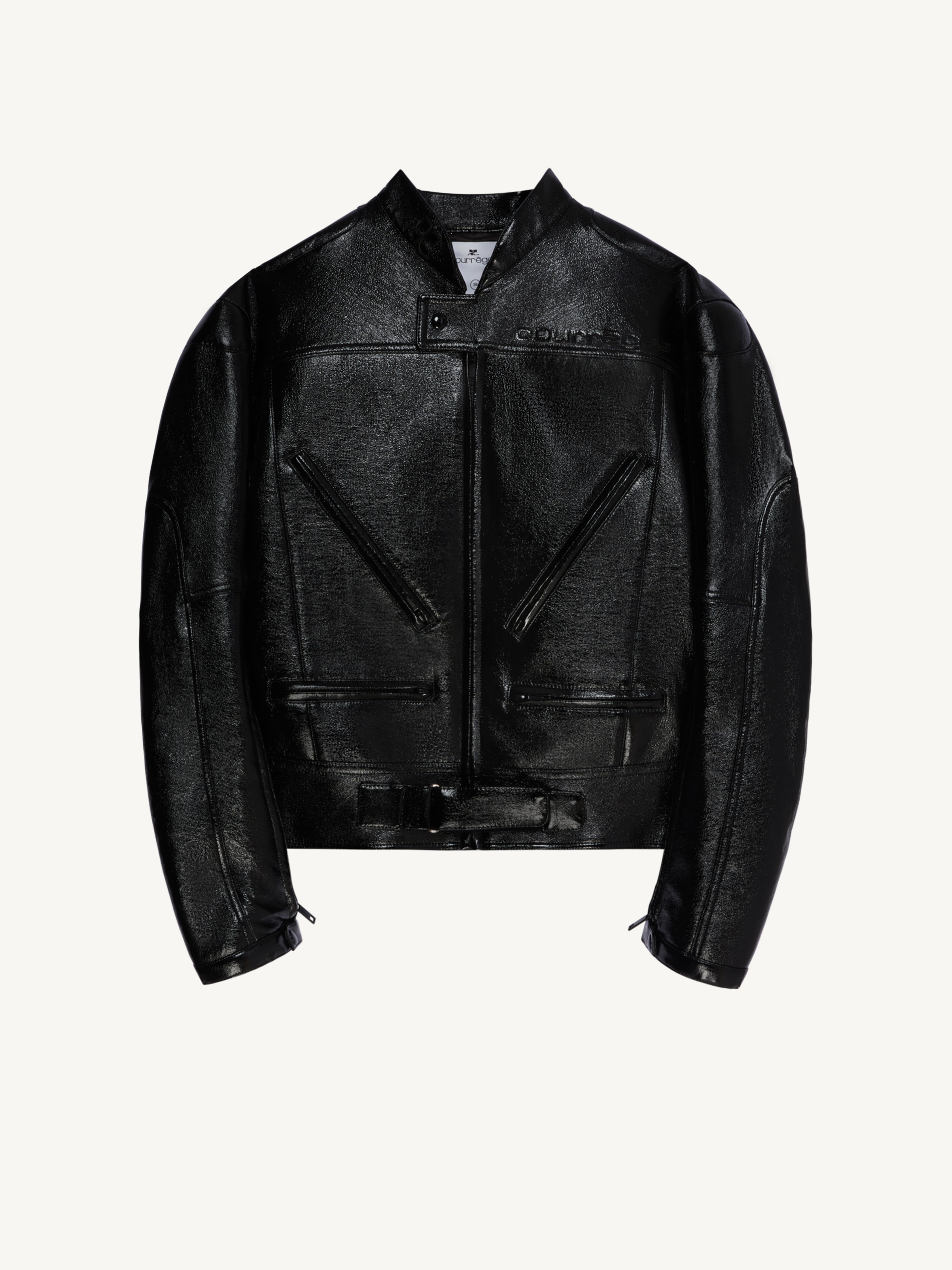 BLOUSON RACER VINYL - 1