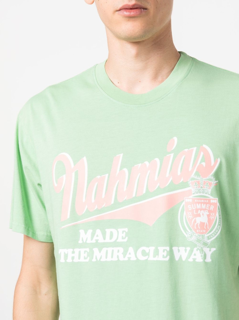 logo-print cotton T-shirt 5