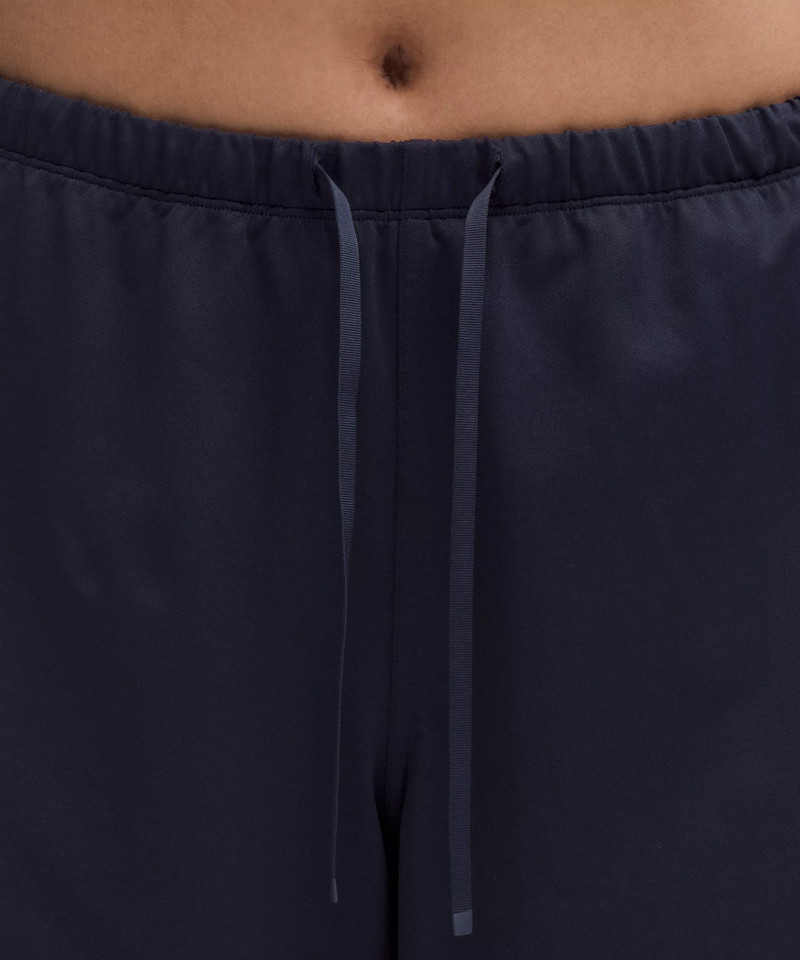 Striped Baggy Low-Rise Track Short 9.5" 4