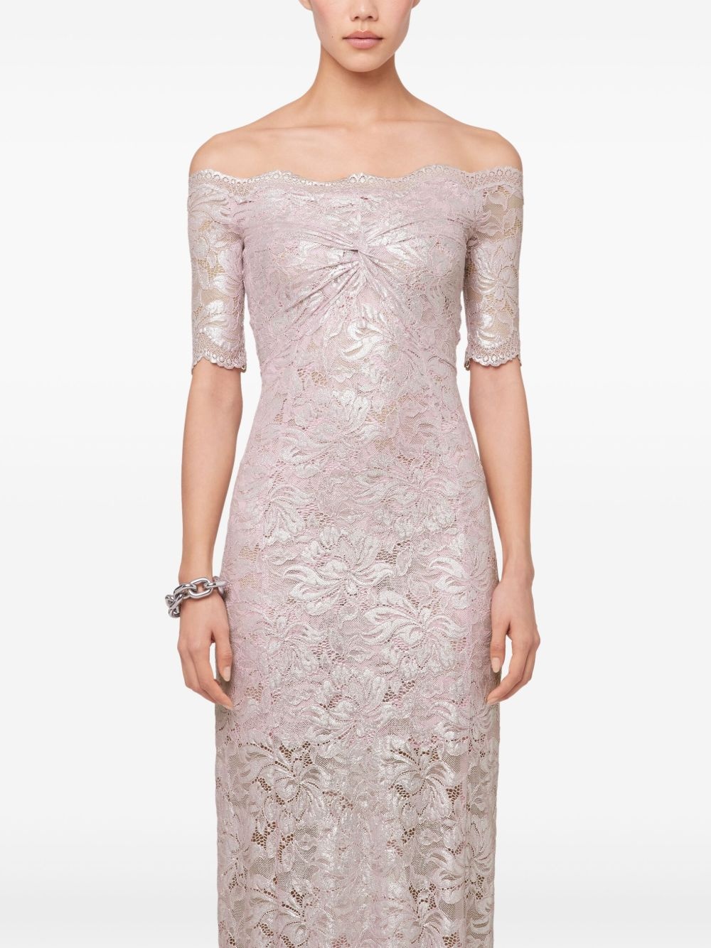 off-shoulder dress - 5