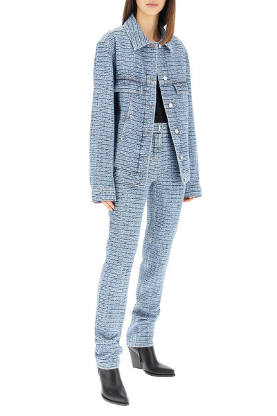 Givenchy JACQUARD 4G DENIM JACKET outlook