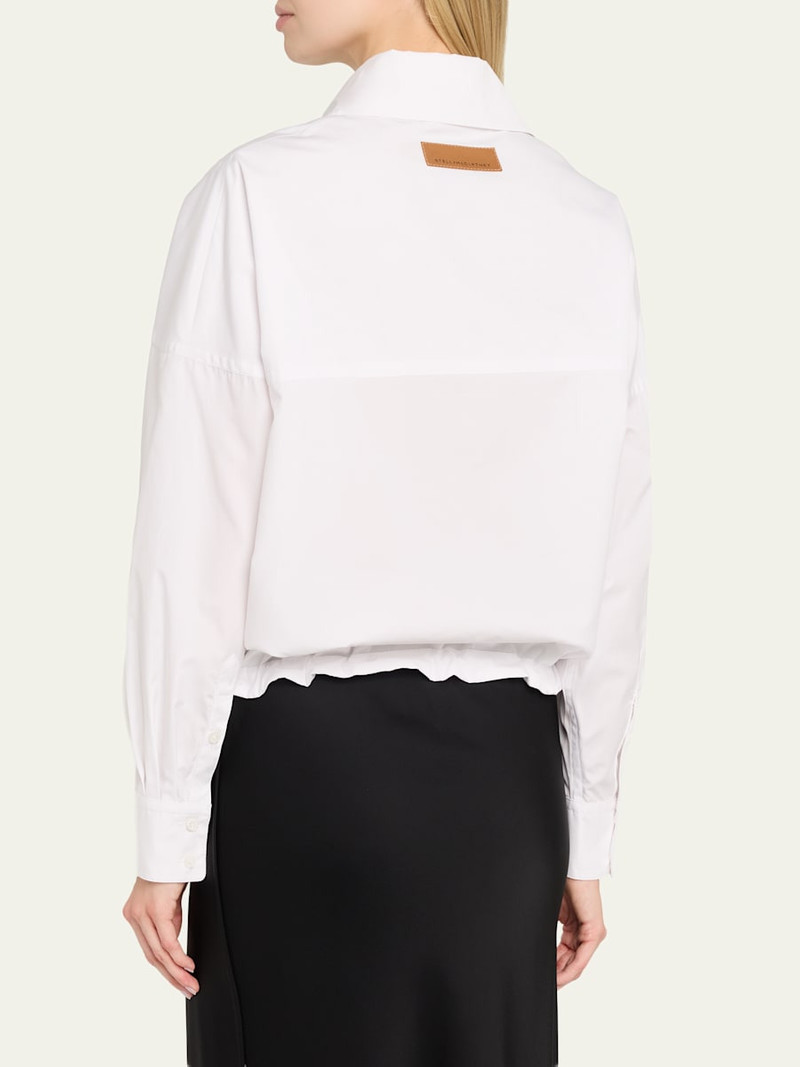 Poplin Sporty Bomber Jacket 3