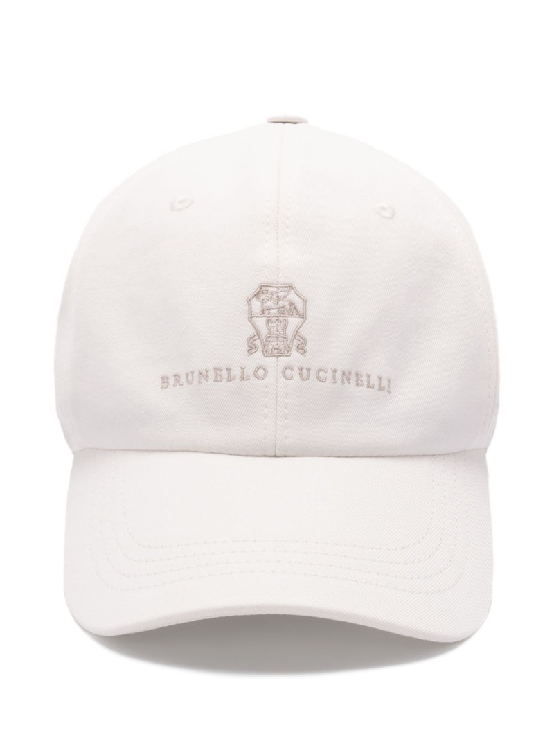 logo-embroidered peak cap 1