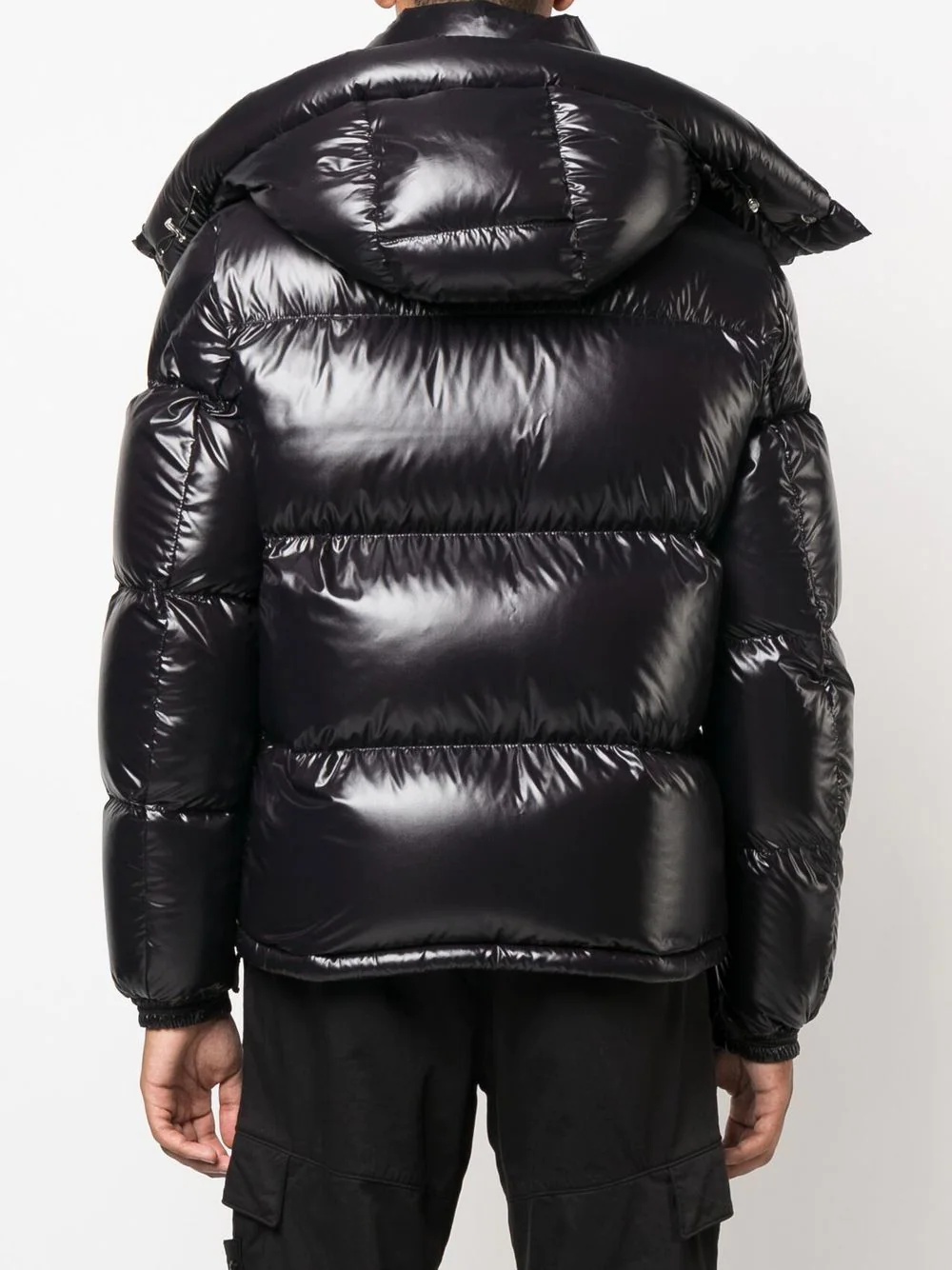 high-shine padded jacket - 4
