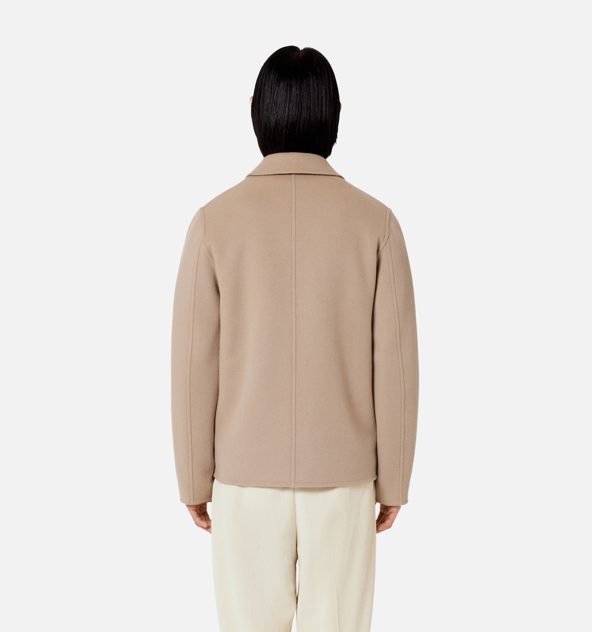 Double Face Short Coat - 5