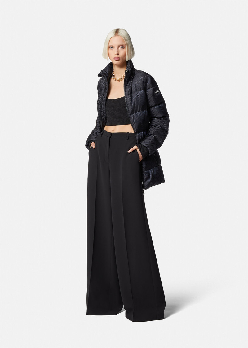 VERSACE La Greca Puffer Jacket outlook