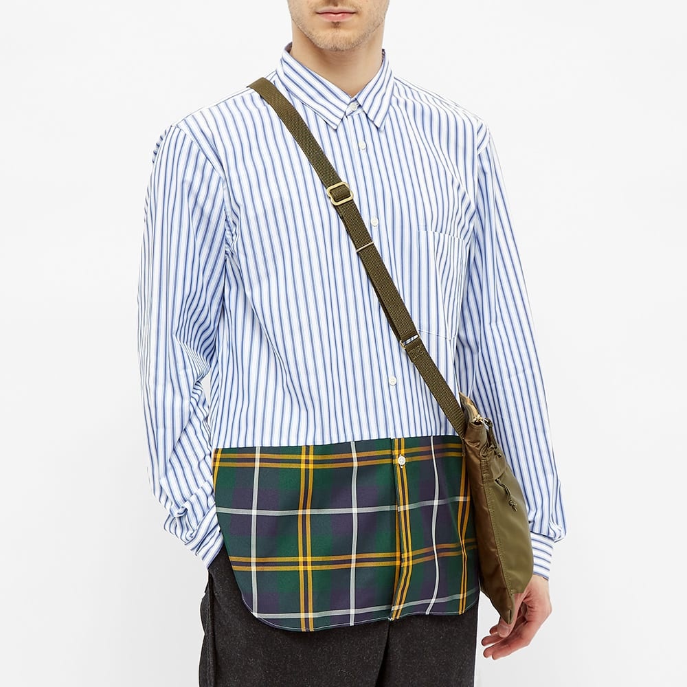 Comme des Garcons Homme Plus Tartan Check Stripe Shirt - 4