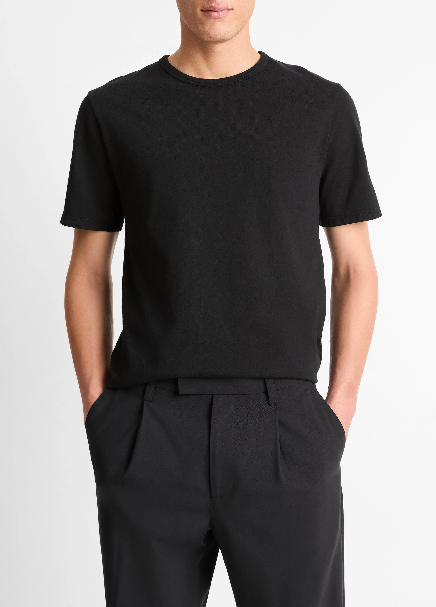 Garment Dye Cotton T-Shirt - 1