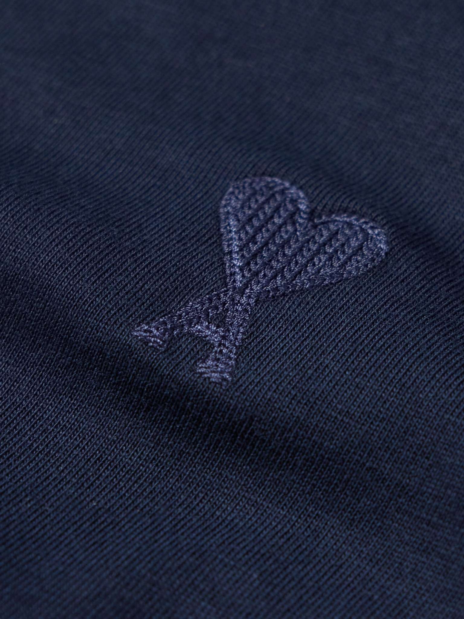 Logo-Embroidered Cotton-Jersey T-Shirt - 4