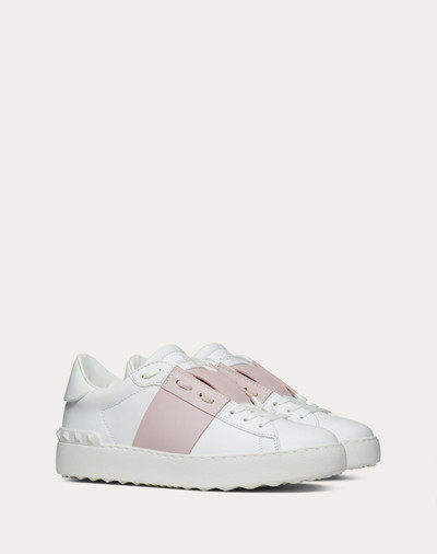 Valentino Open Sneaker in Calfskin Leather outlook