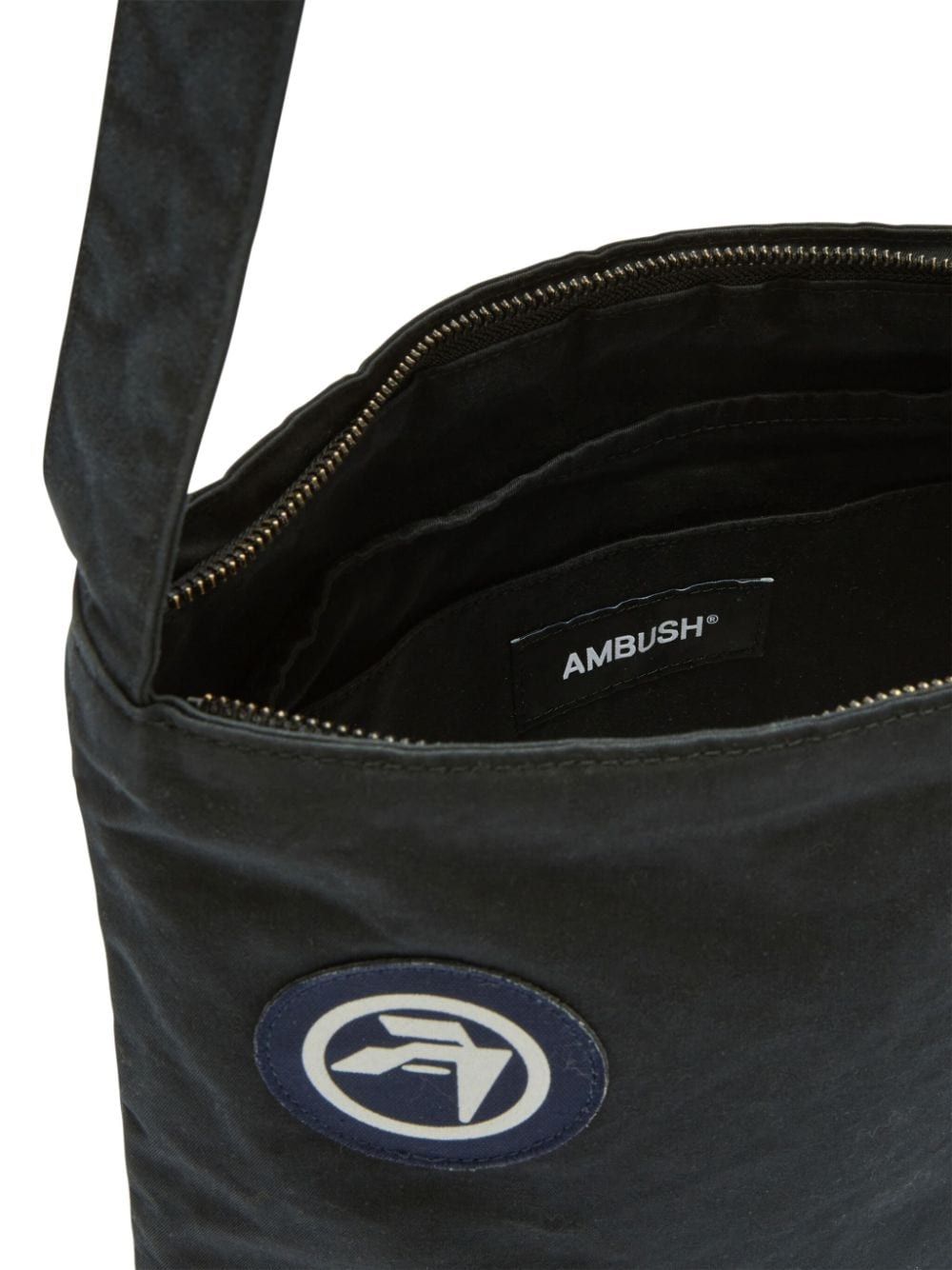 logo-patchwork cotton tote bag - 6