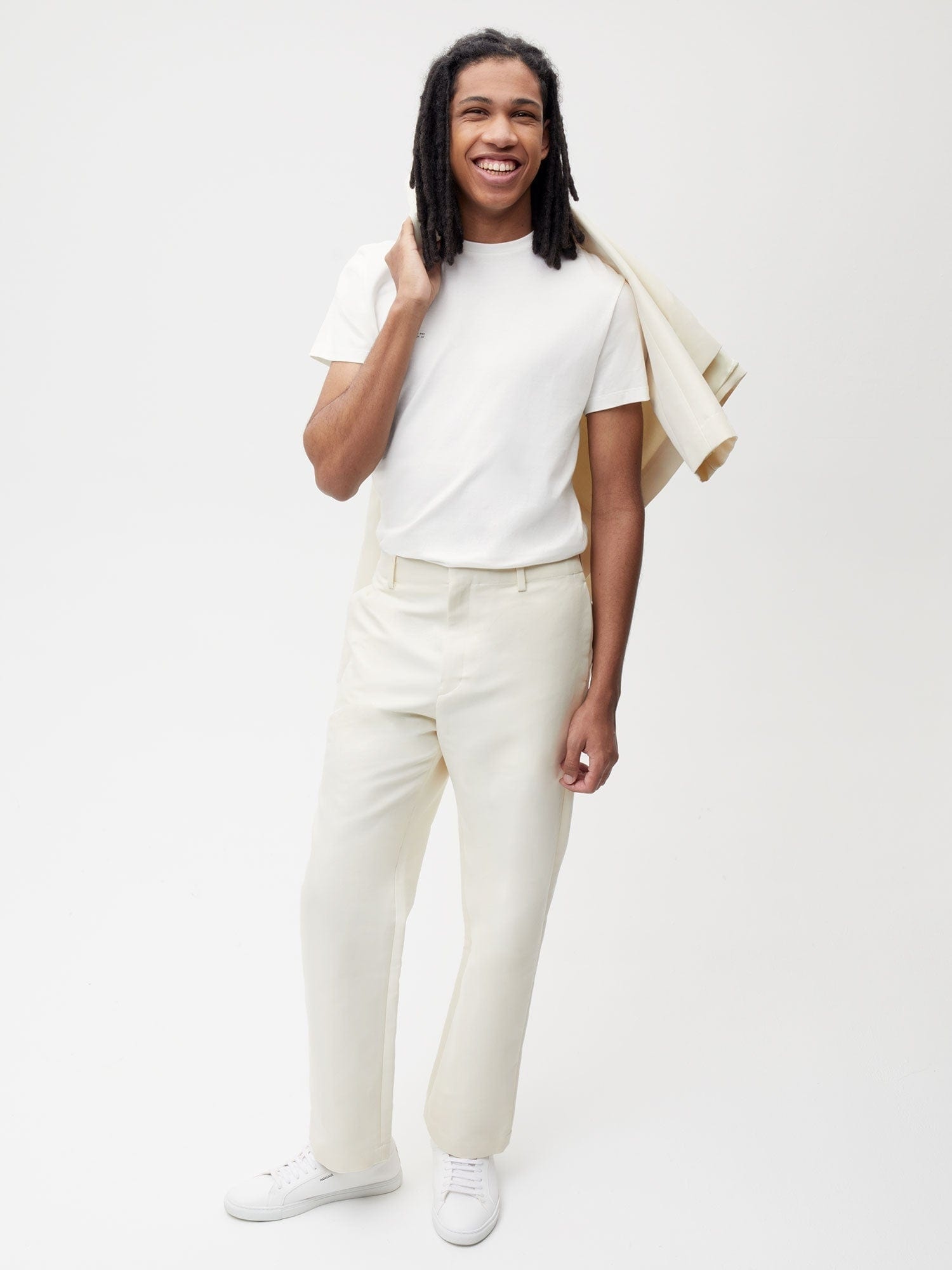 Mens Organic Cotton Regular Fit Trouser - Elderflower - 3