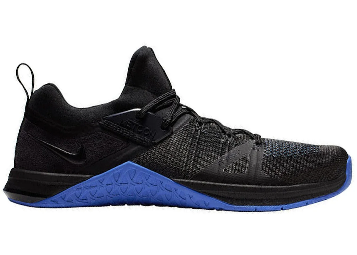 Nike Metcon Flyknit 3 Black Blue - 1
