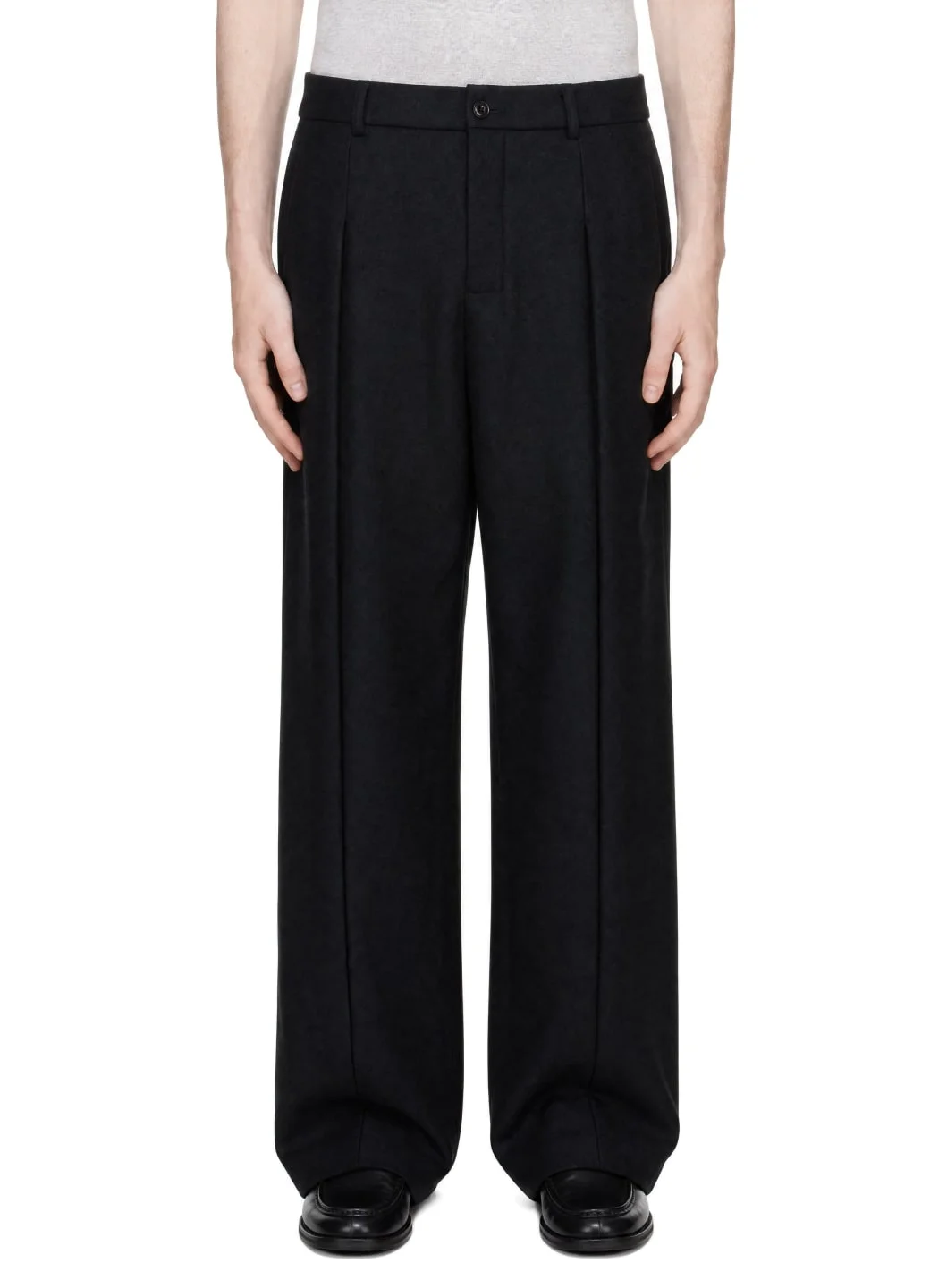 Black Box Pleat Trousers - 1