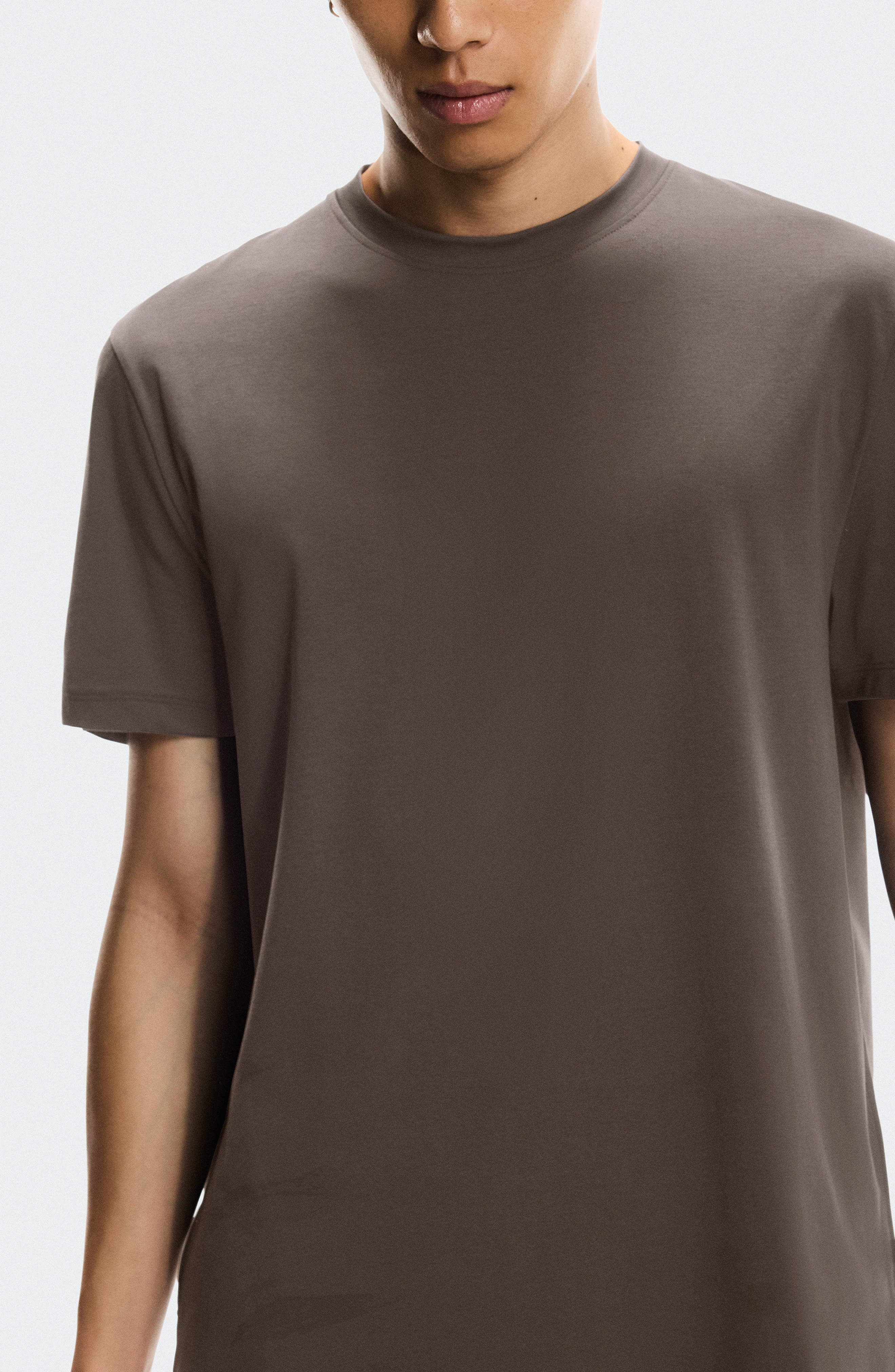On Focus-T Performance Running T-Shirt in Pebble at Nordstrom - 3