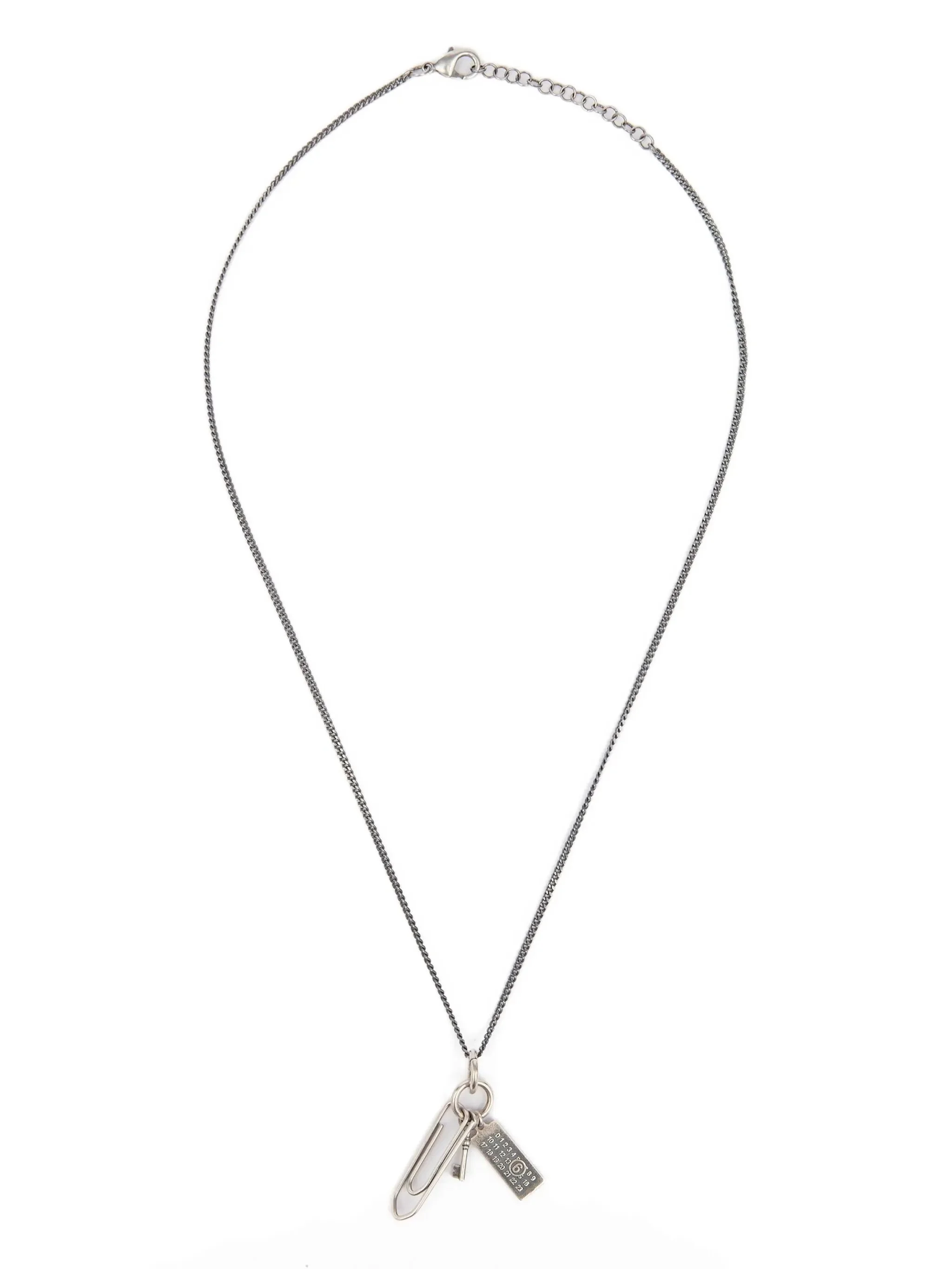 Mm6 Maison Margiela Paperclip Necklace - 1