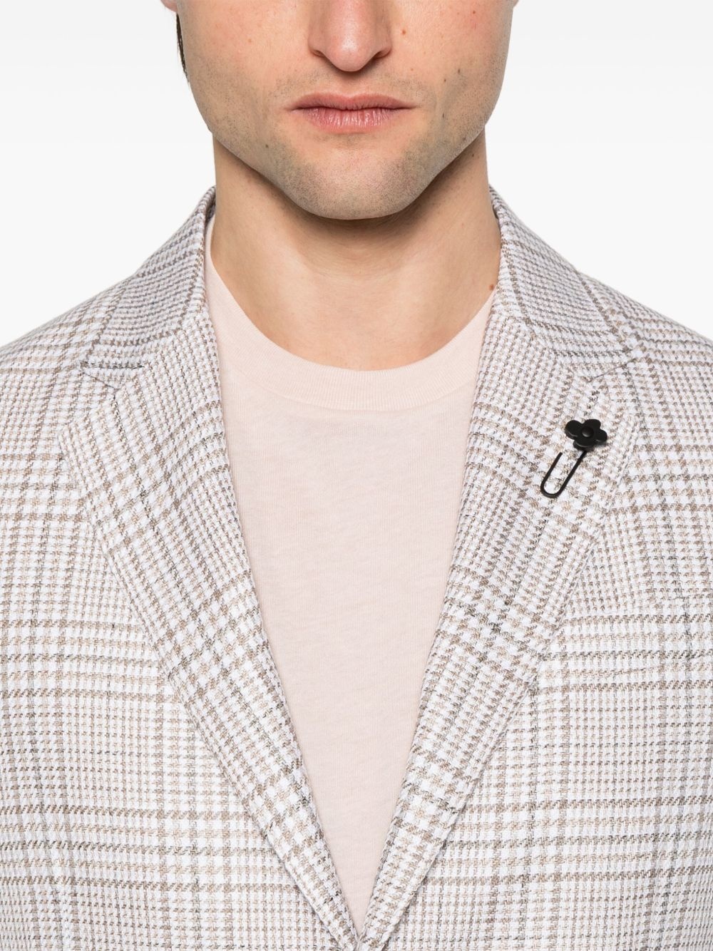 checked blazer - 5