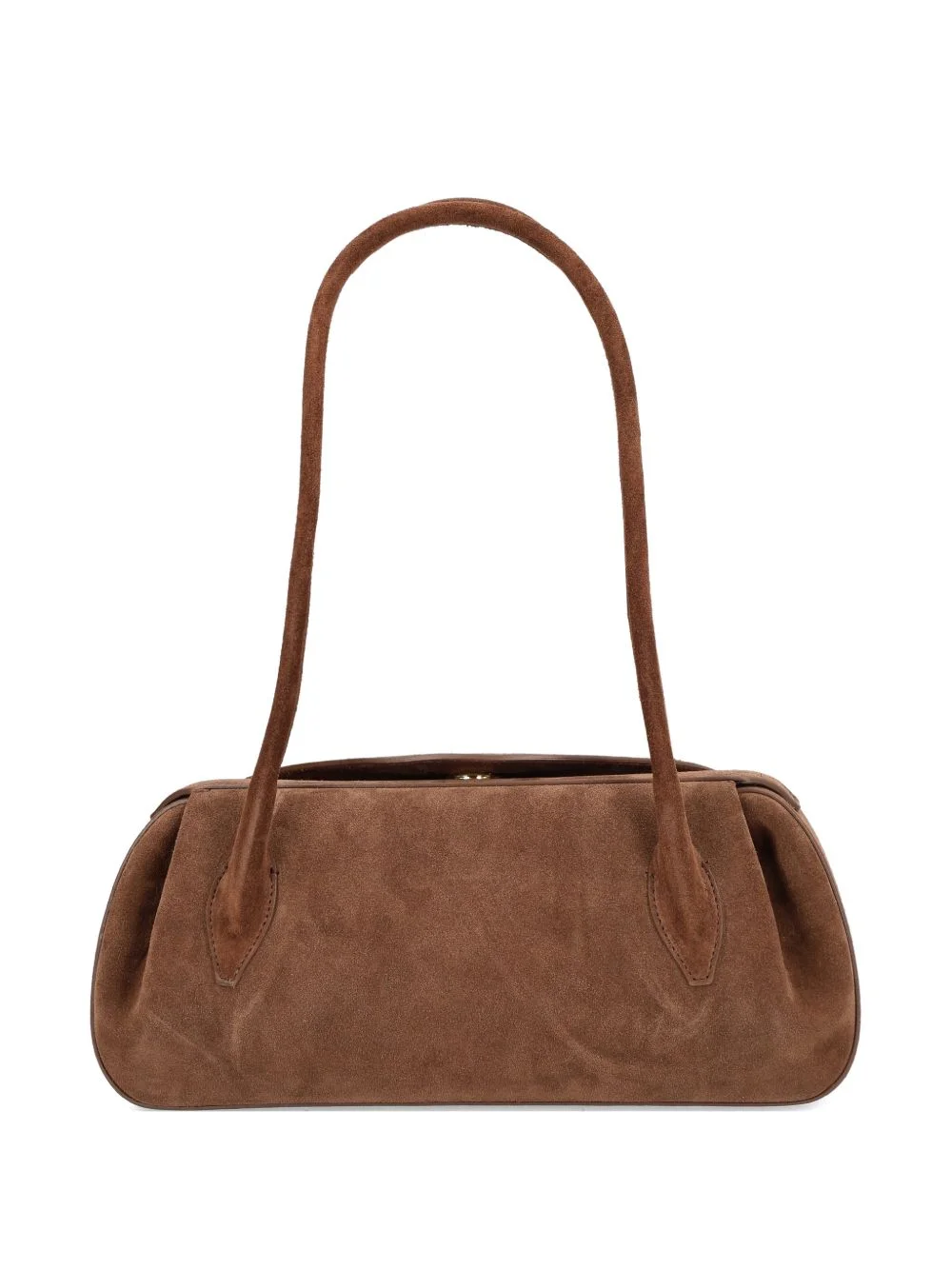 Oyster brown shoulder bag - 1