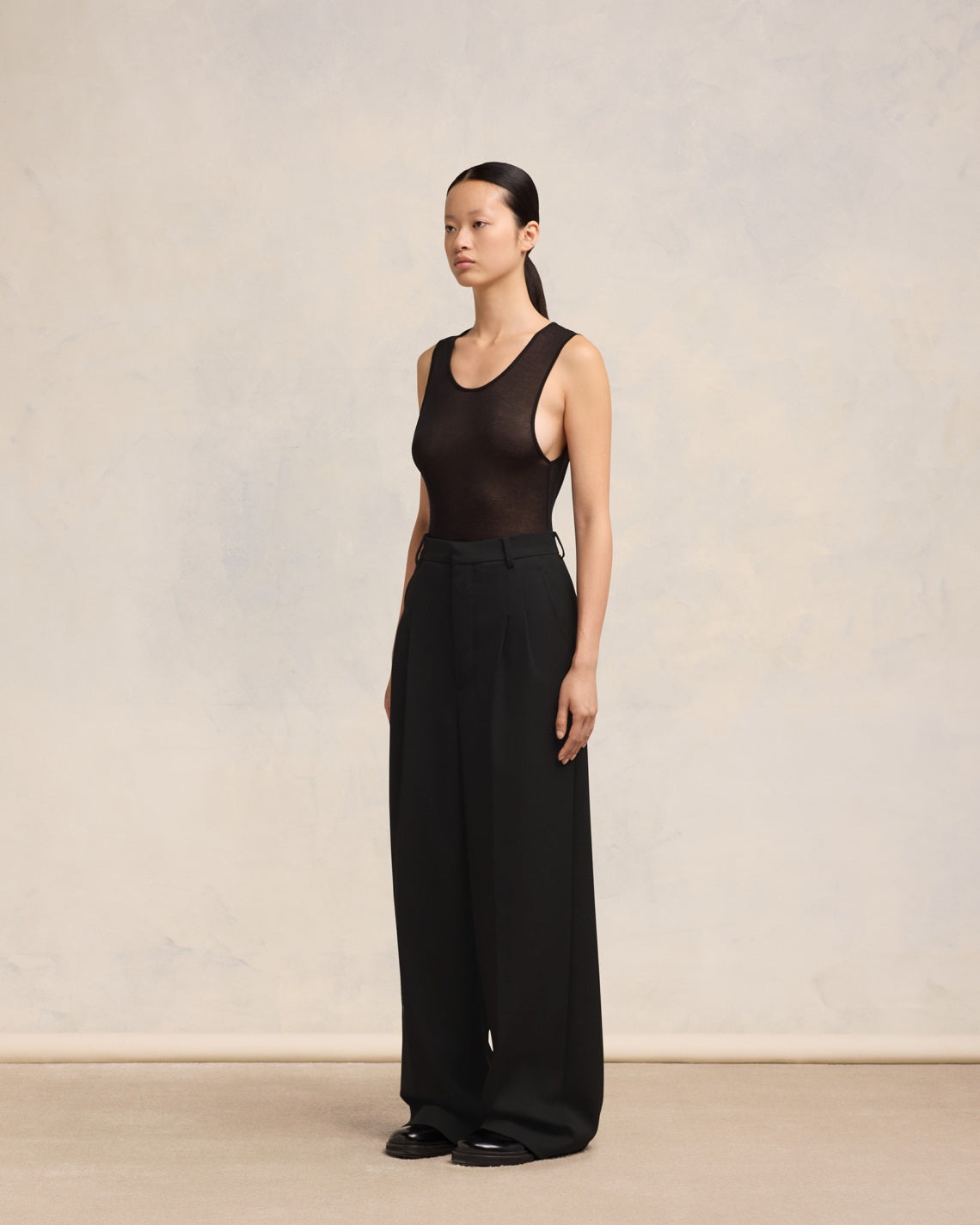 HIGH WAIST LARGE TROUSERS - 6