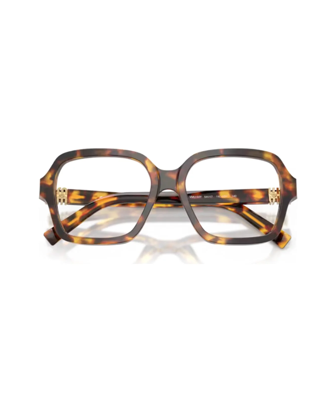 Miu Miu 0mu 03yv Miu Regard 14l1o1 Havana Miele Glasses - 1