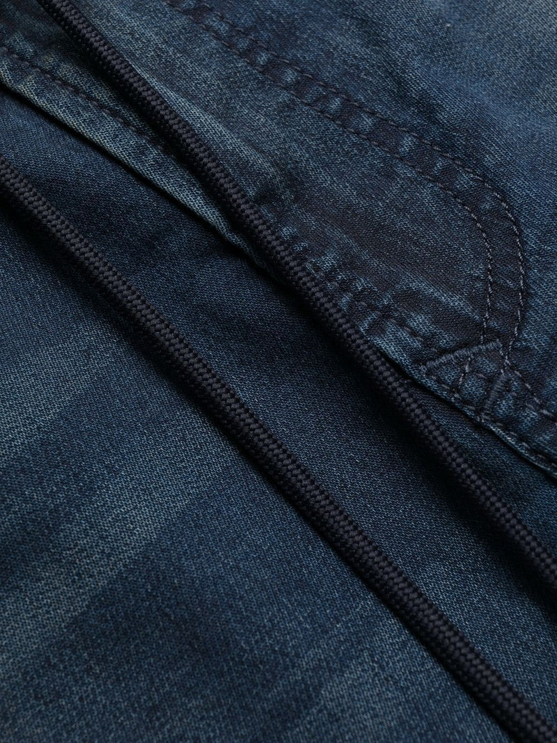 똑바른 다리 denim bermuda 반바지 6