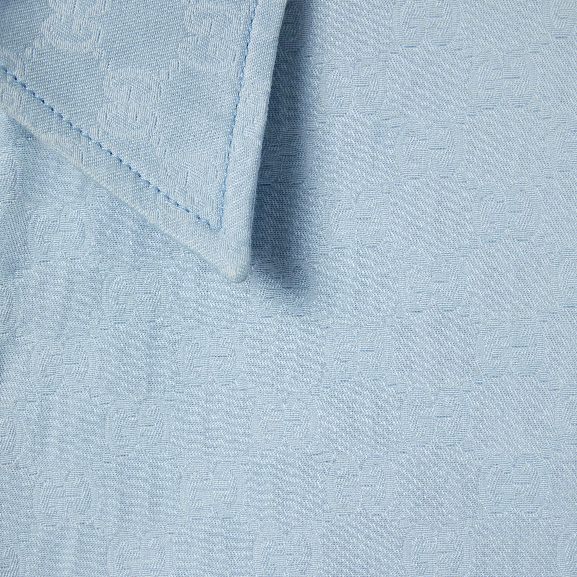 Oversize GG cotton shirt - 6