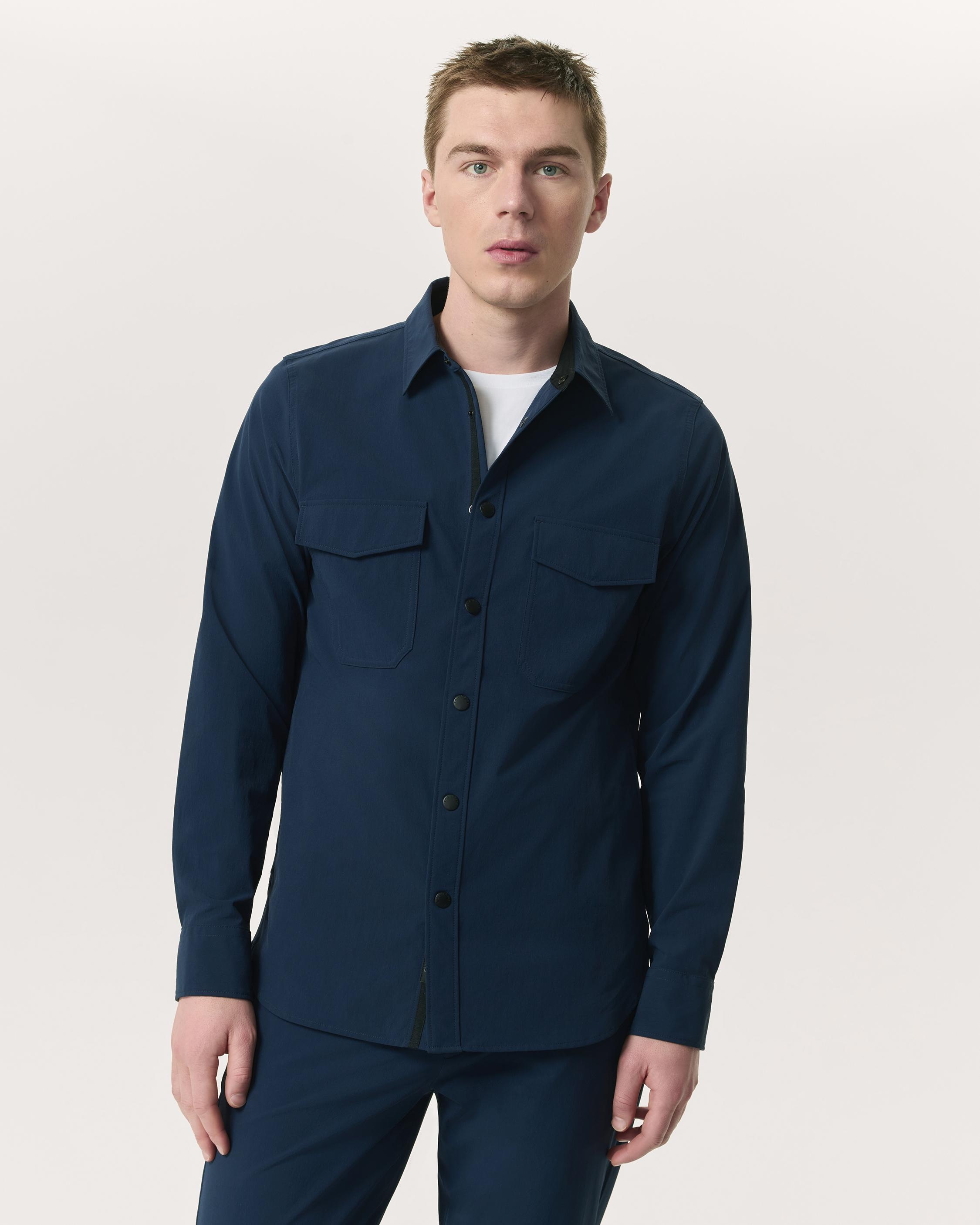 Stretch Nylon CPO Overshirt - 2