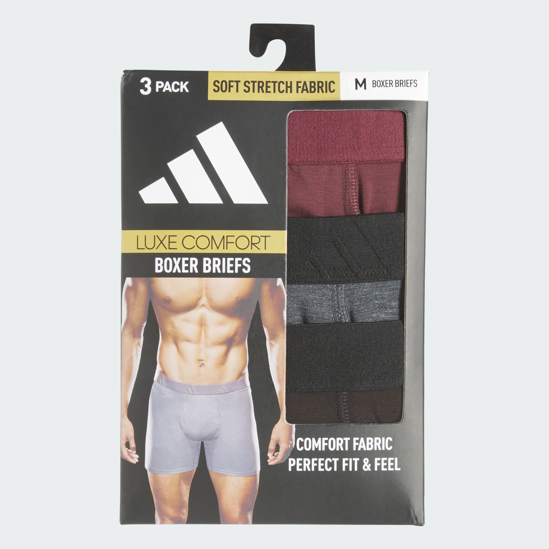 Luxe Comfort 3-Pack Boxer Briefs - 5