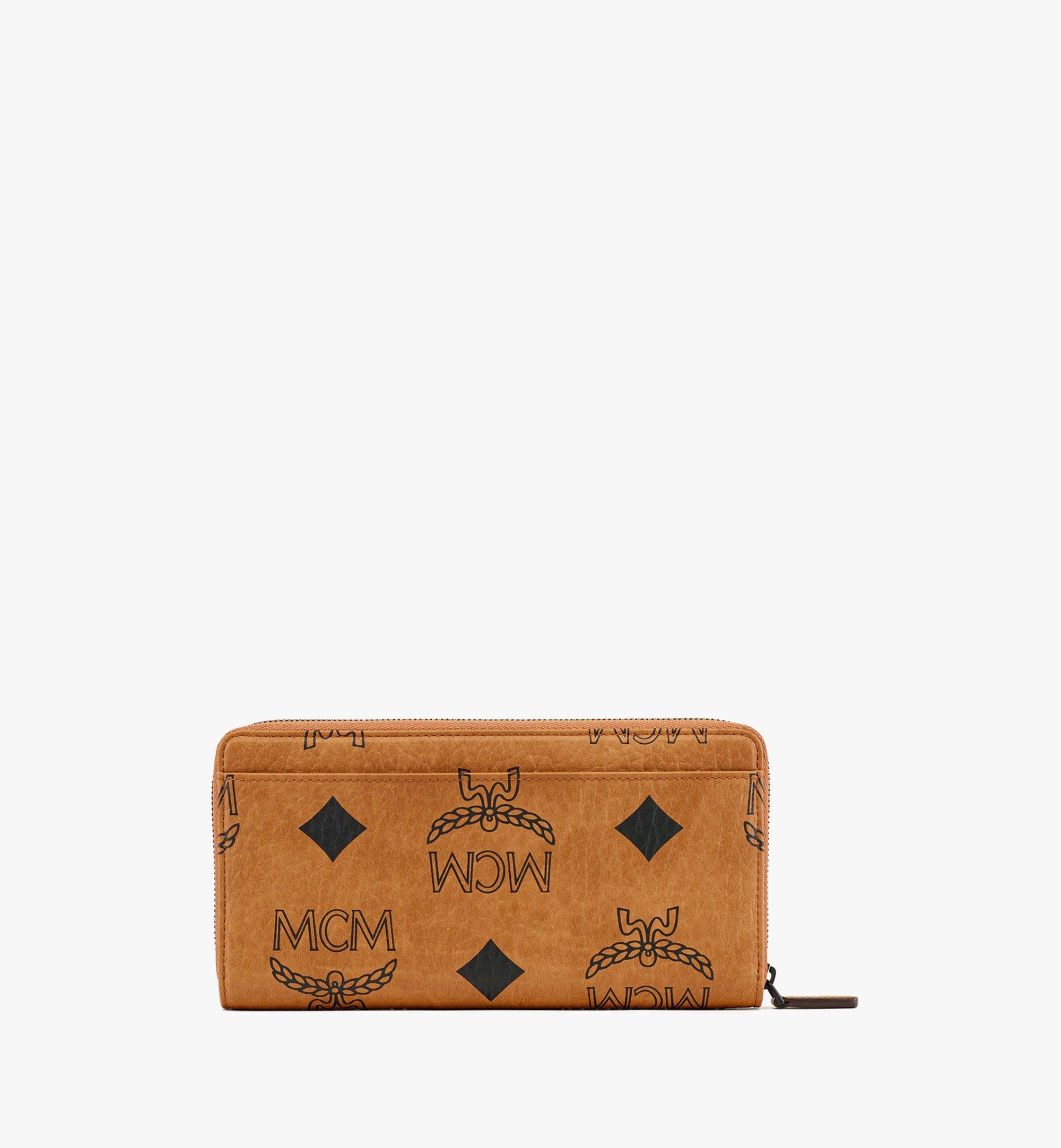 Mcm wallet zip sale