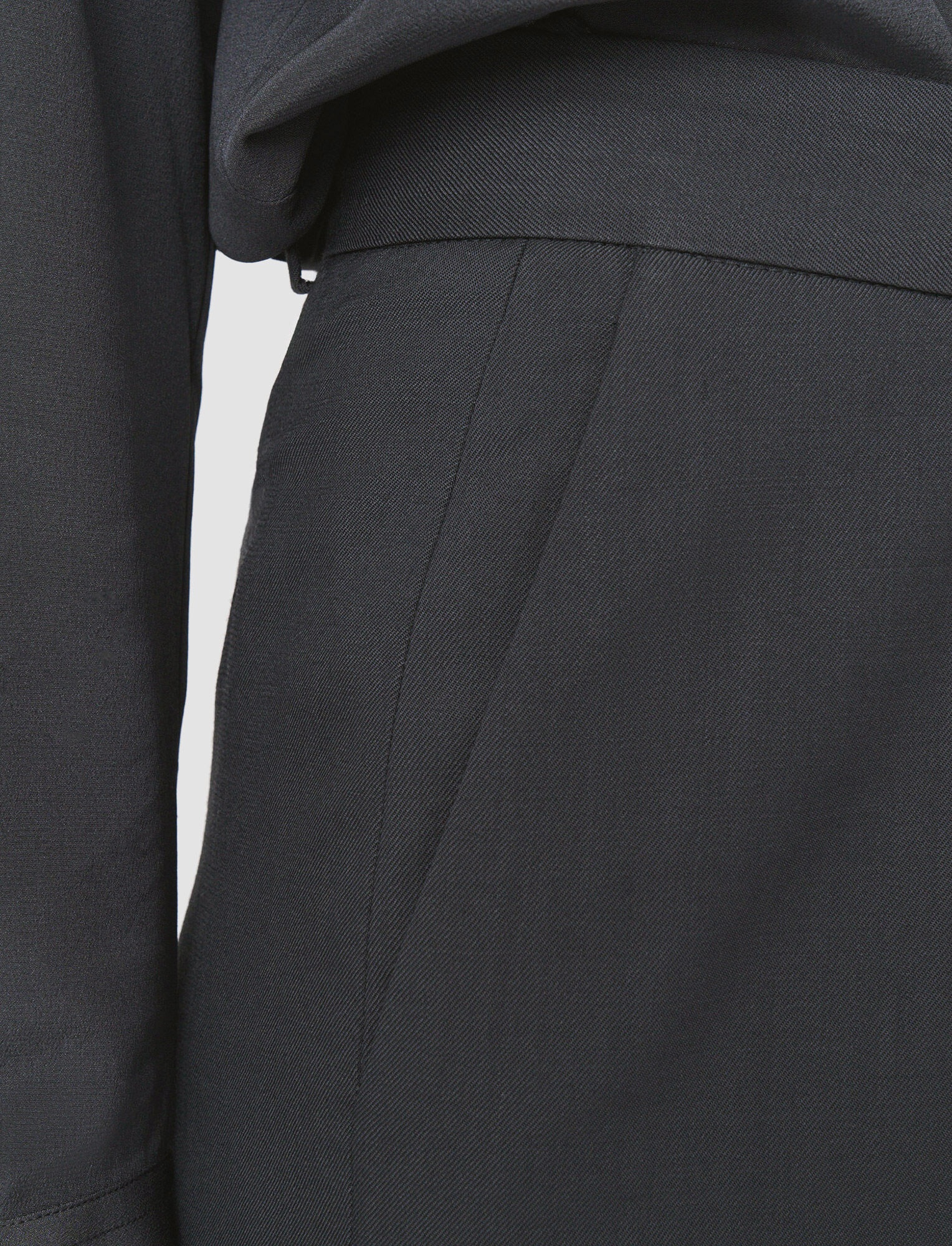 Tailoring Wool Stretch Morissey Trousers - 4
