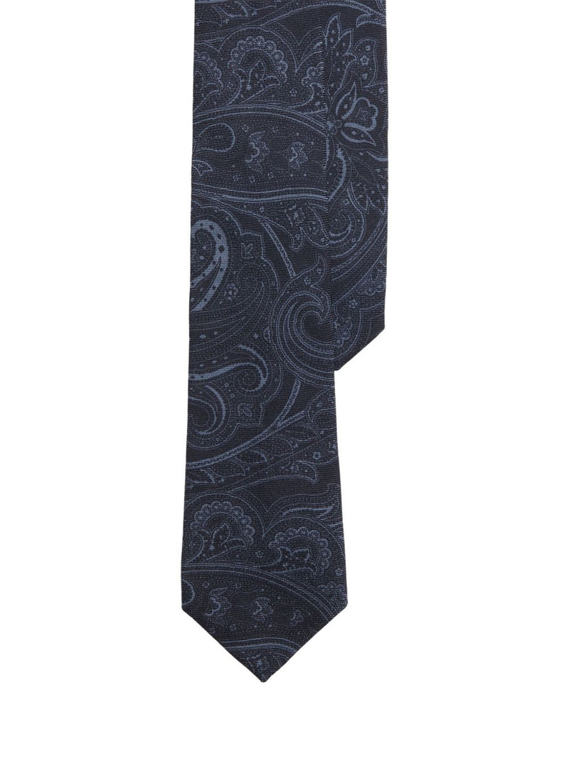 paisley-print tie 1