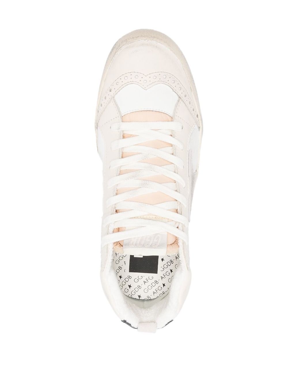 Mid Star "Light Grey/Gold" sneakers - 4