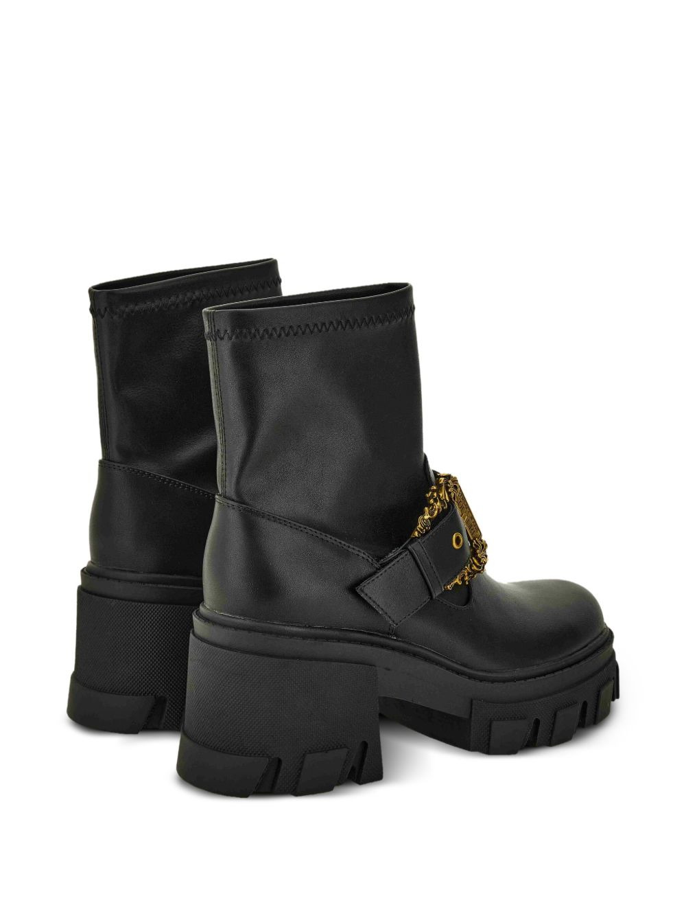 buckle-embellished boots - 3