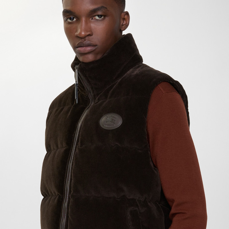 Corduroy Puffer Gilet 4
