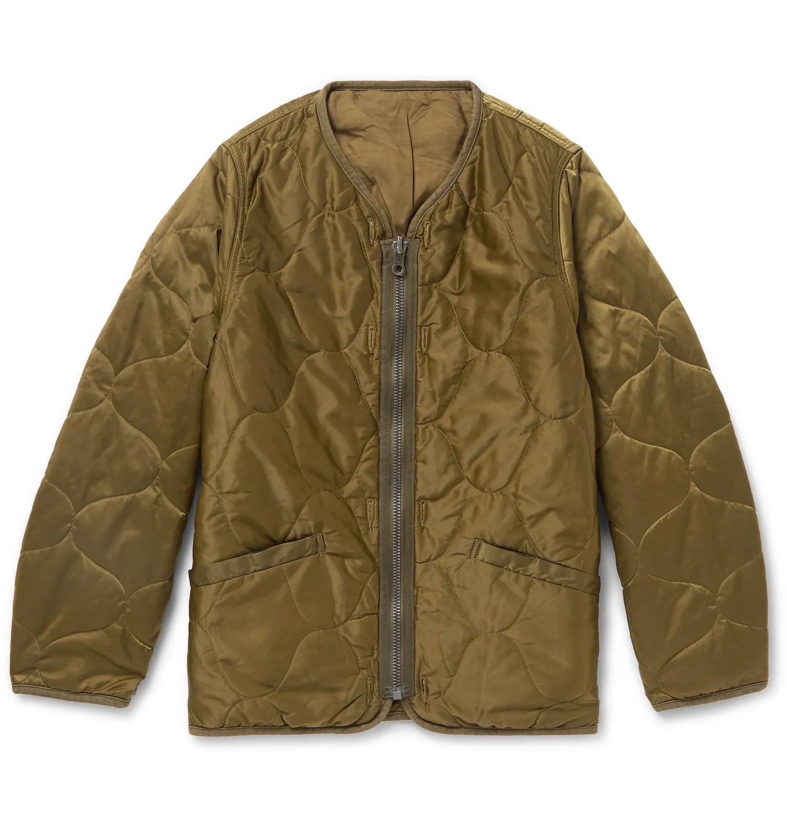 Iris Quilted Nylon-Shell Jacket - 1