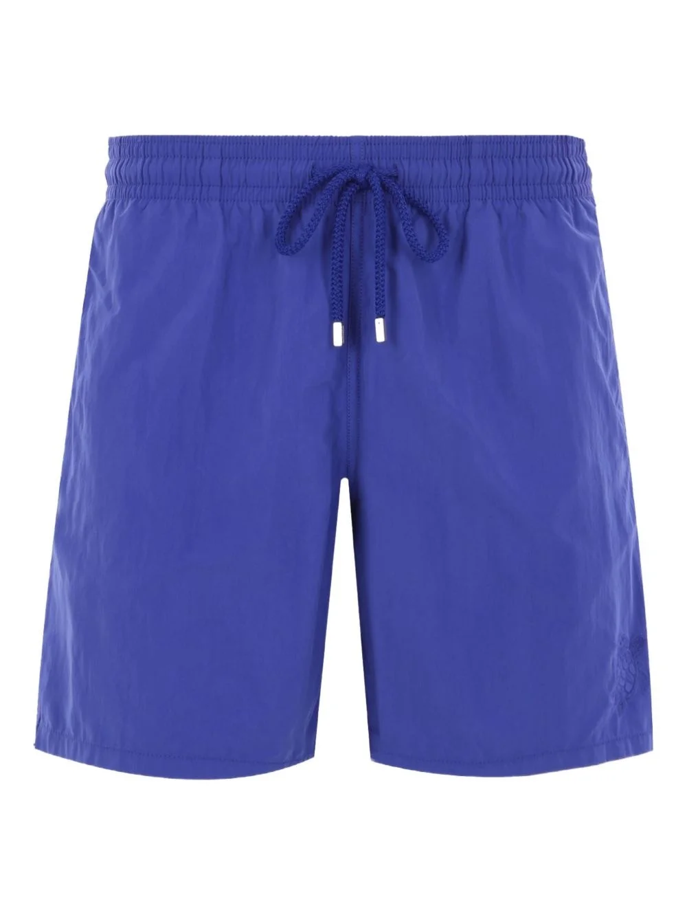 logo-patch swim shorts - 1