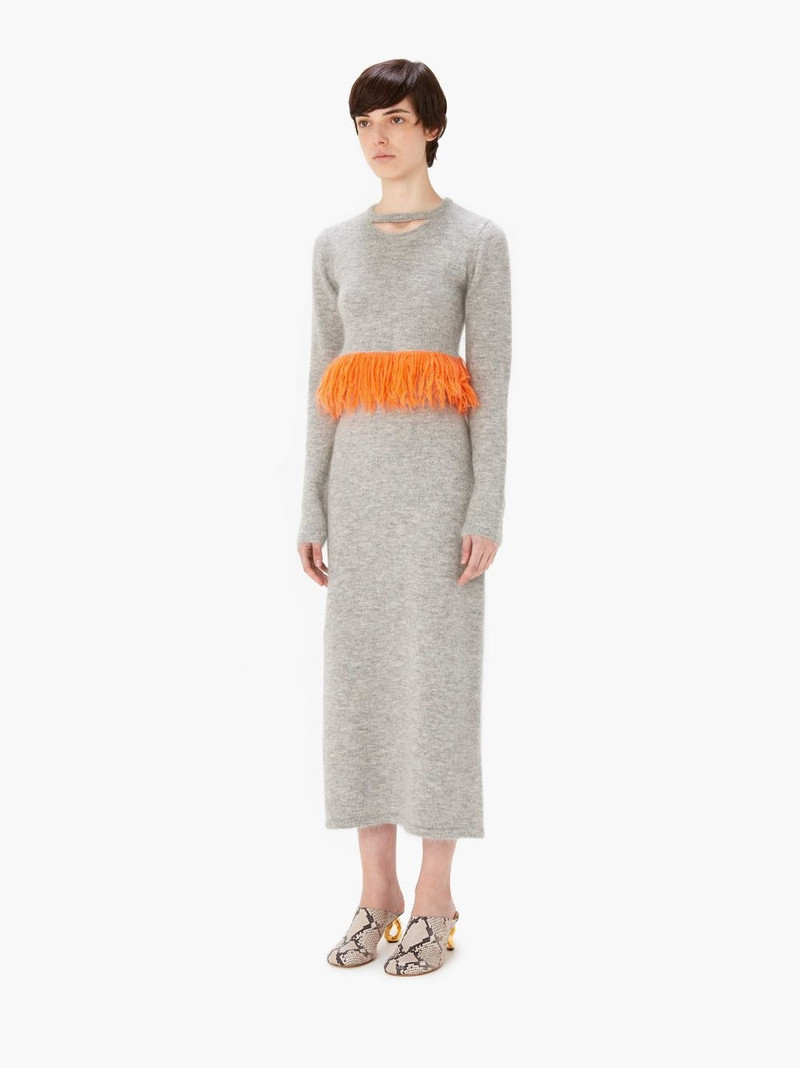 fringed-hem knitted jumper 4