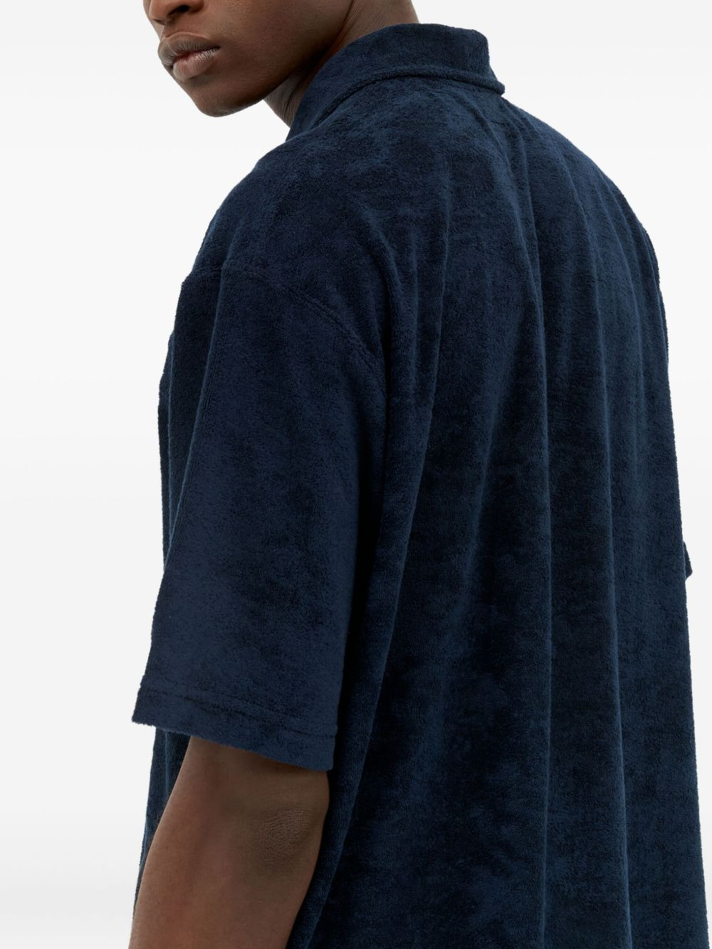 terry-cloth polo shirt - 4