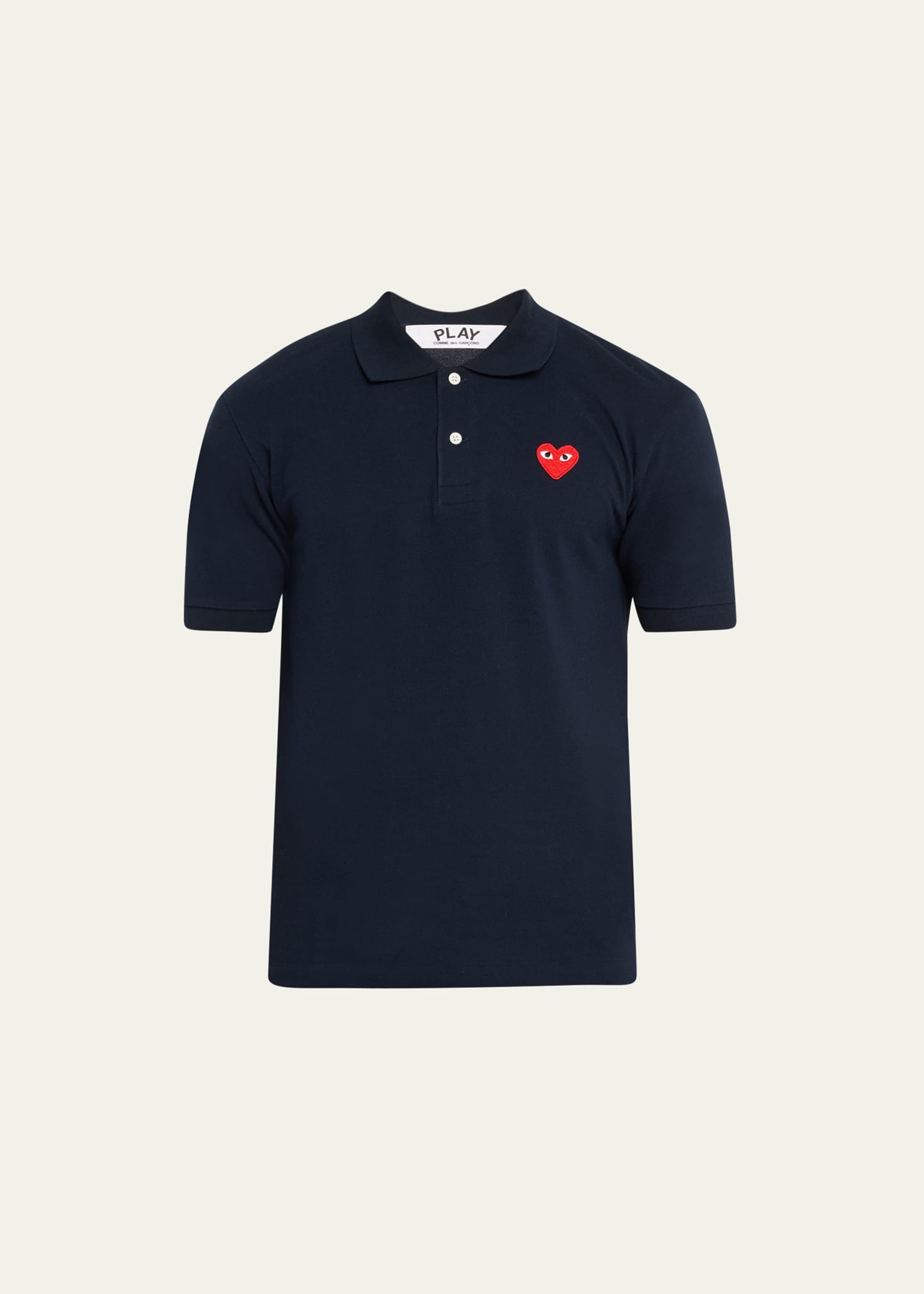 Men's Polo Shirt with Heart - 1