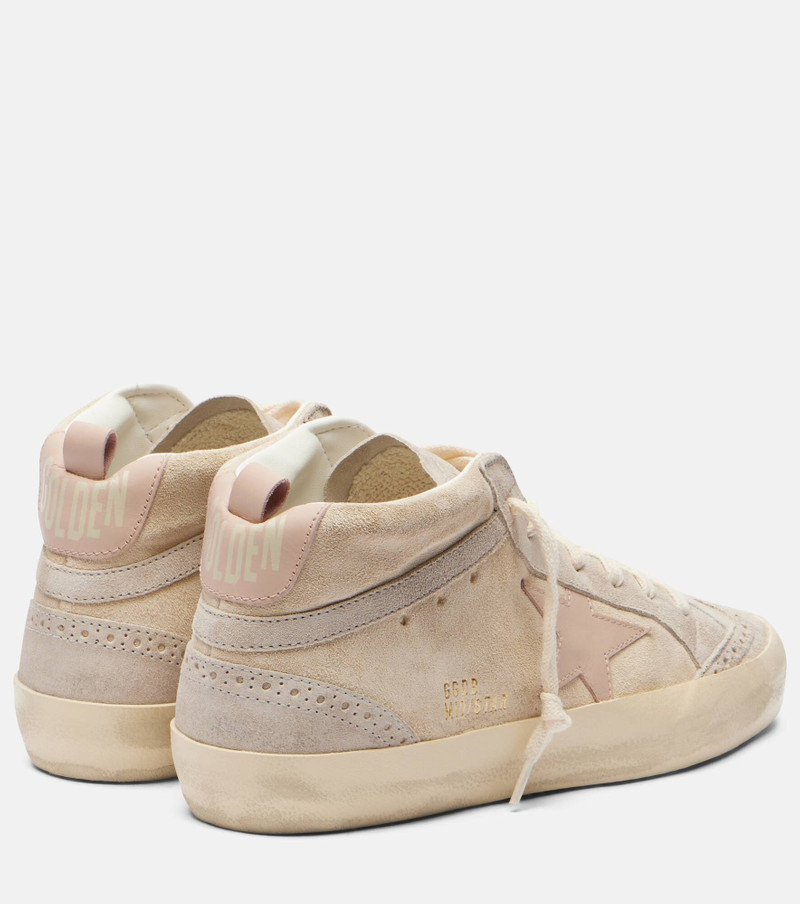 Mid Star suede high-top sneakers 2