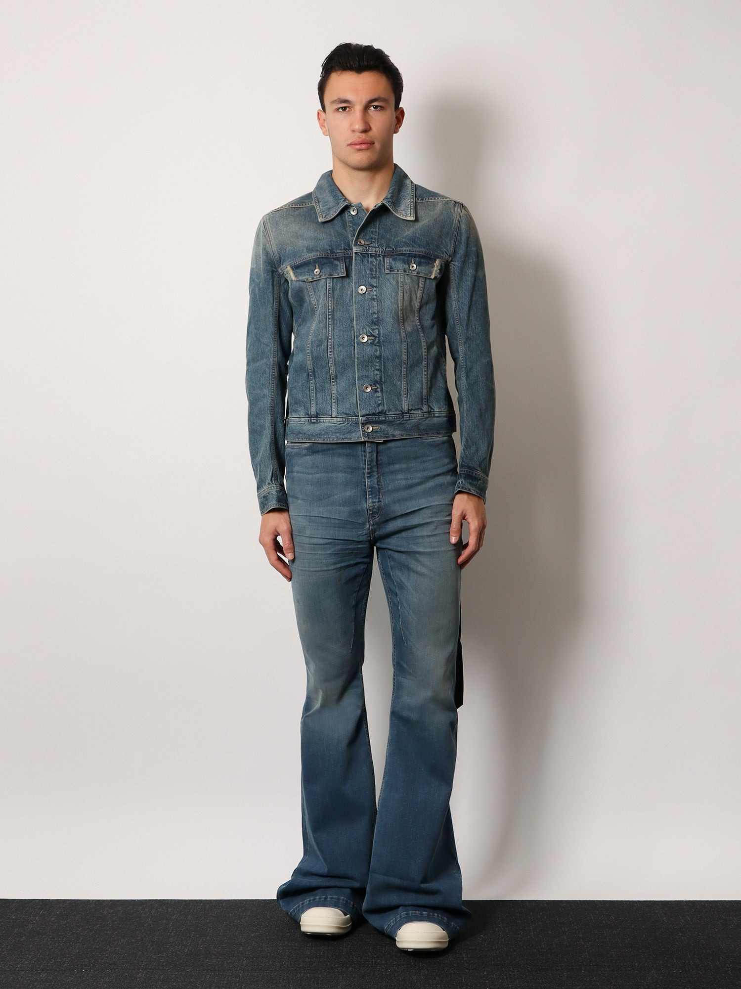 Drkshdw Men Trucker Denim Jacket - 2