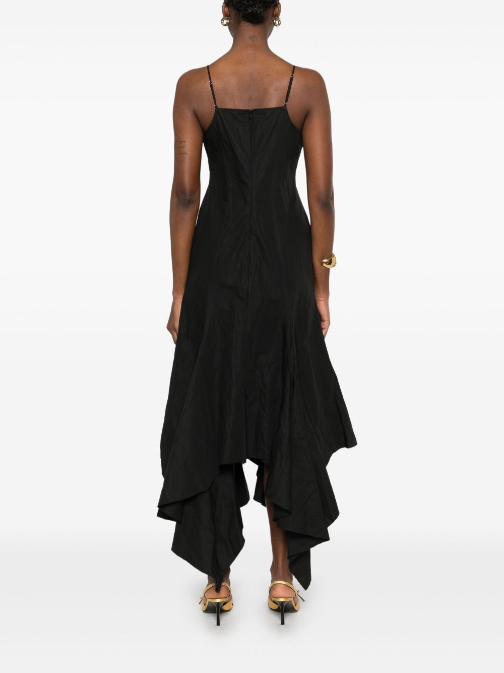 V-neck dress - 4