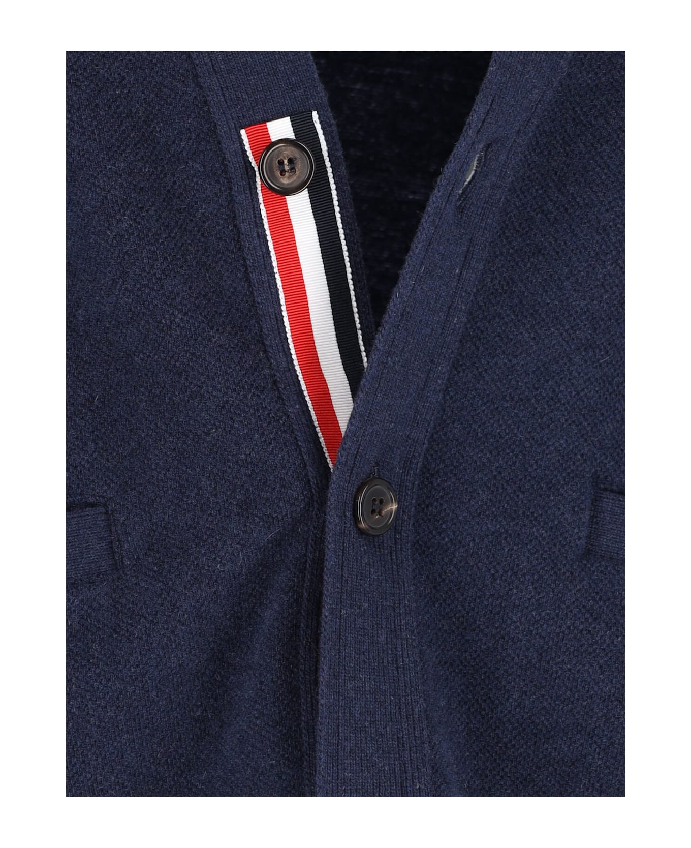 Silk Wool And Cashmere Cardigan - 5
